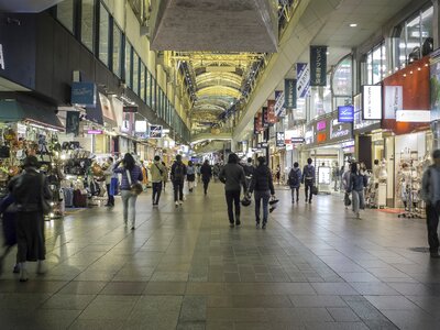 Arcade asian city