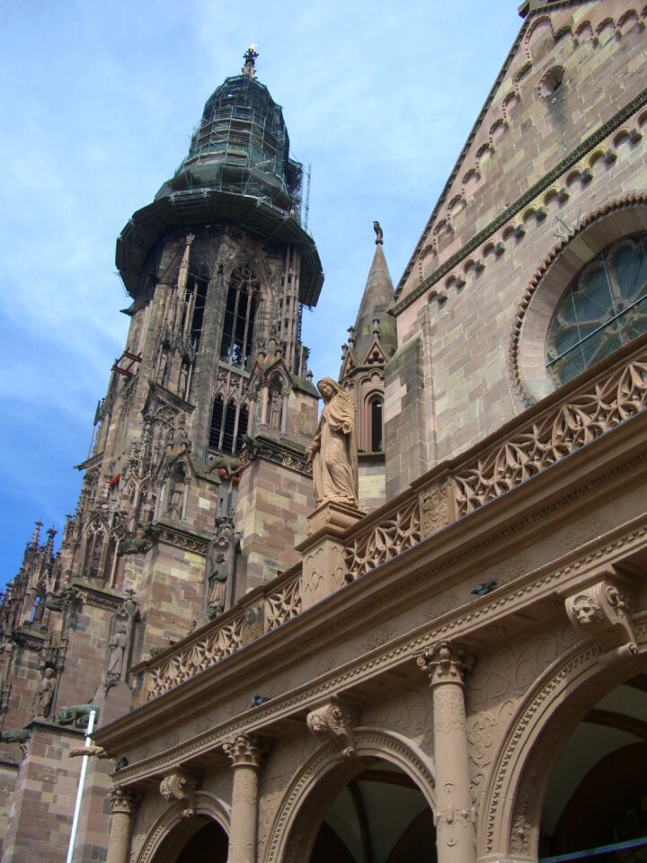 Steeple freiburg church