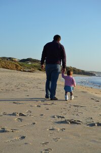 Father and daughter children love