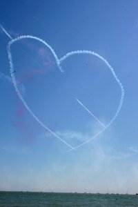 Air show sea england