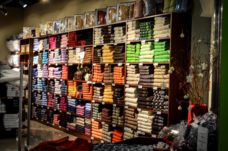 Exhibition shop shopping
