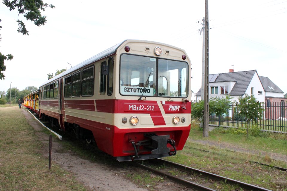 Locomotive the station railway