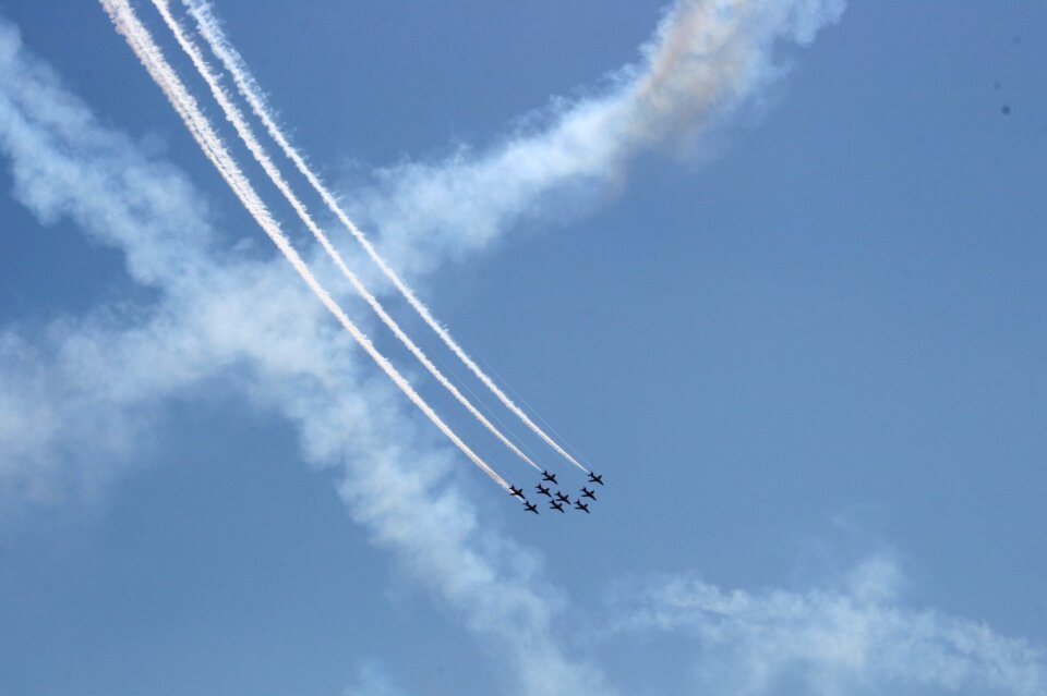 Eastbourne red arrows sky