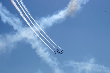 Eastbourne red arrows sky