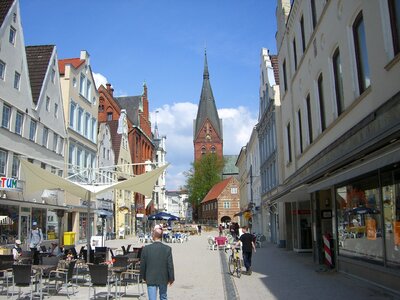 Downtown pedestrian zone st mary's