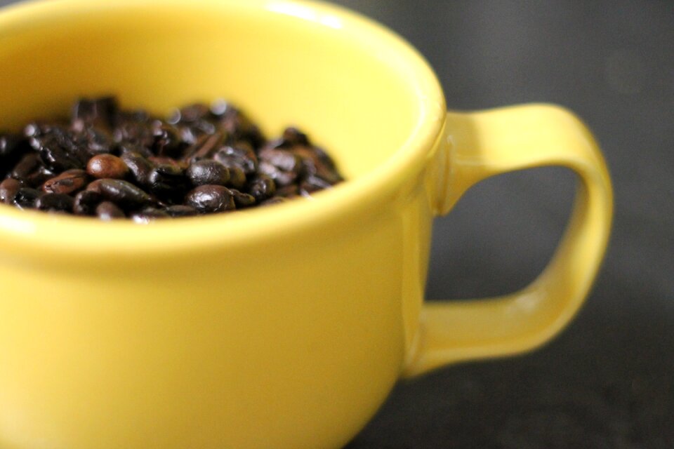 Yellow drink caffeine