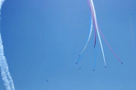 Eastbourne sky red arrows