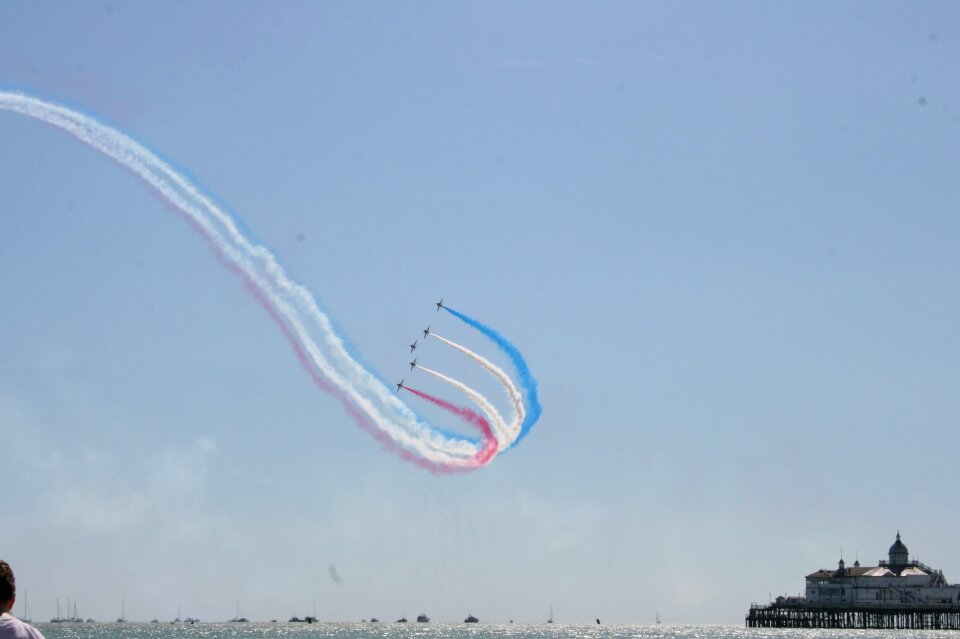 England british plane eastbourne