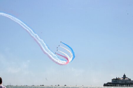 England british plane eastbourne