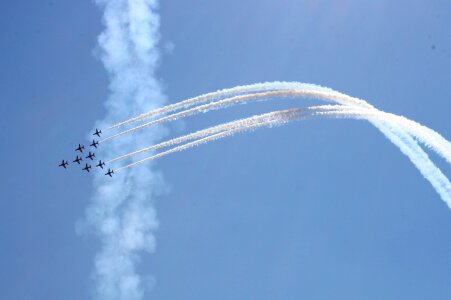 British plane eastbourne sky