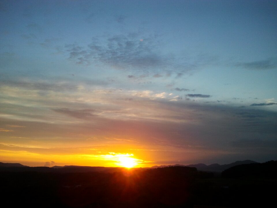 Sunrise sky morning