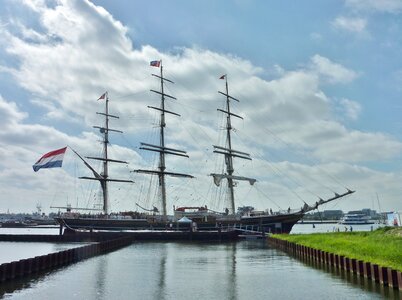 Sailing ship clipper boat