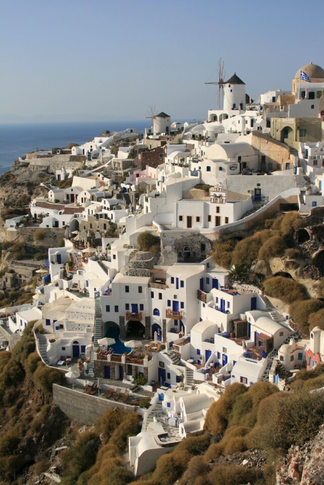 Greece santorini the coast
