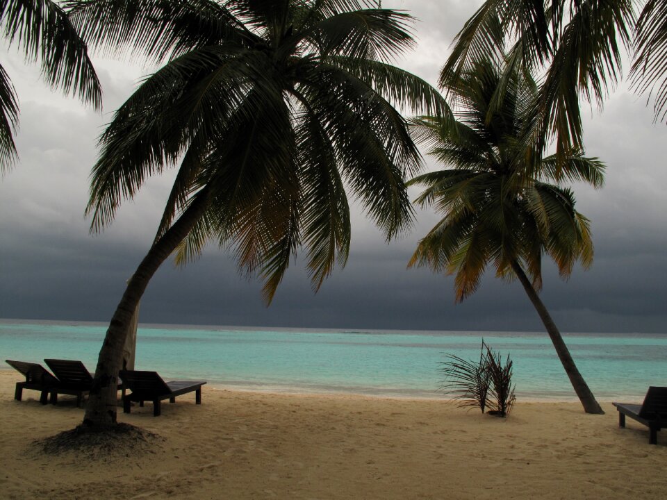 Sand sea bad weather