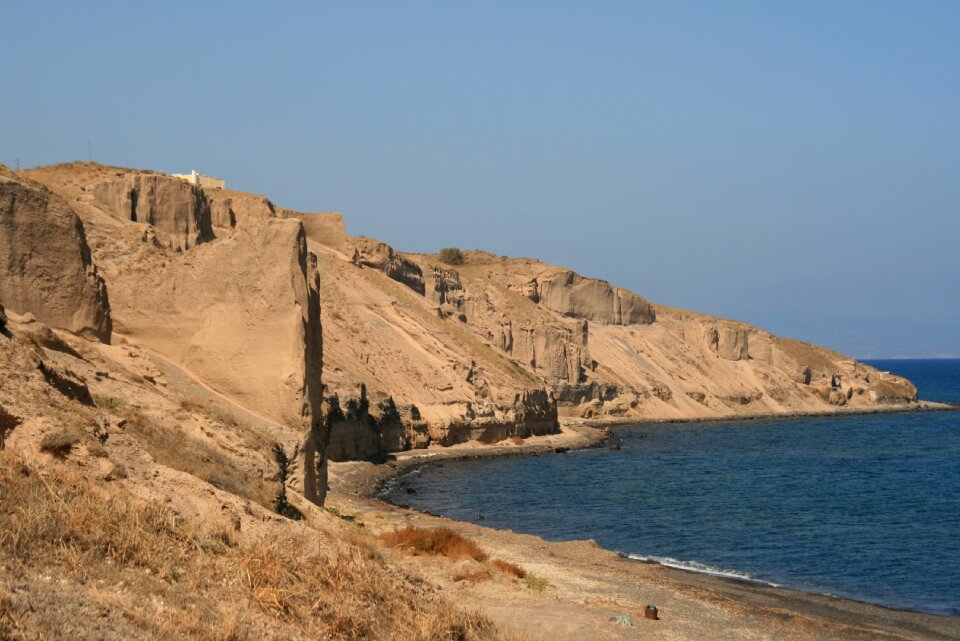 The coast landscapes sea