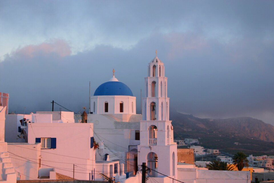 Greece island landscape