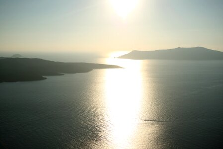 Cyclades the coast landscapes