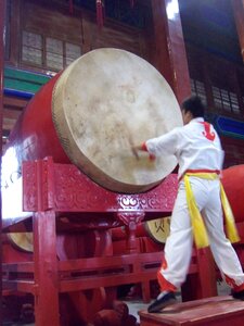 Drum tower shanghai asia photo