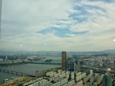 Seoul scenery han river