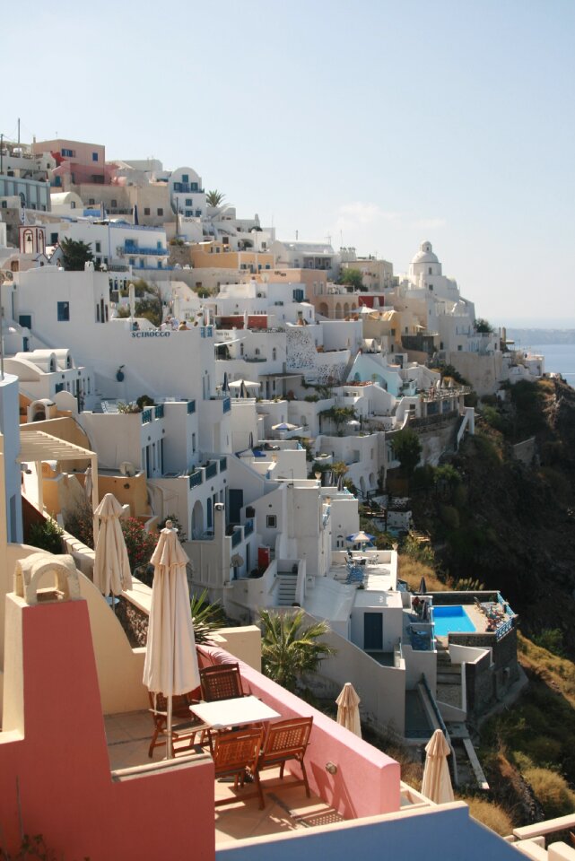 Santorini cyclades landscapes