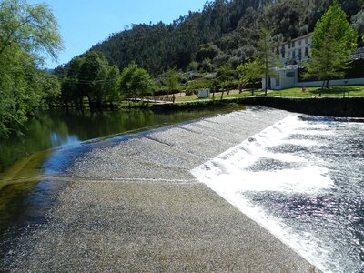 Weir water river photo