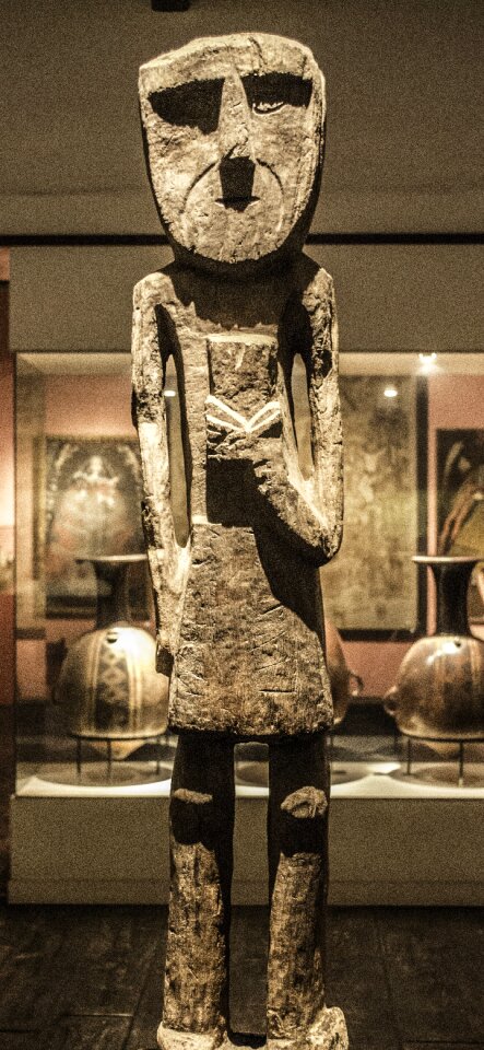 Wooden old peruvian