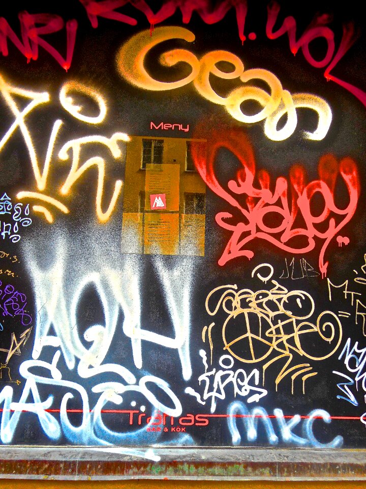 Wall facade stockholm