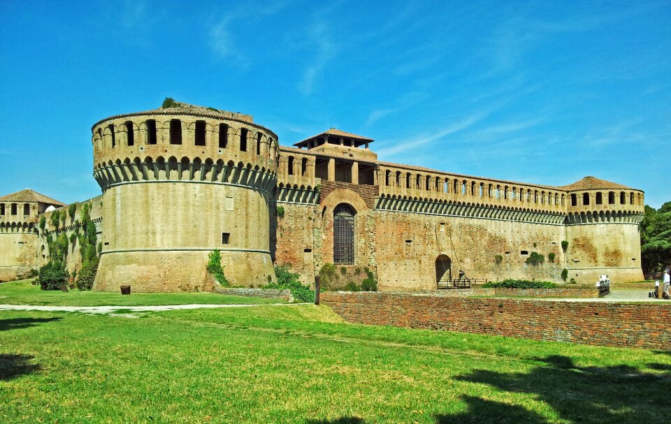 Medieval architecture building
