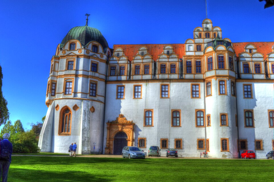 Celle castle castle park
