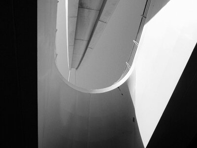 Bridge black and white grey