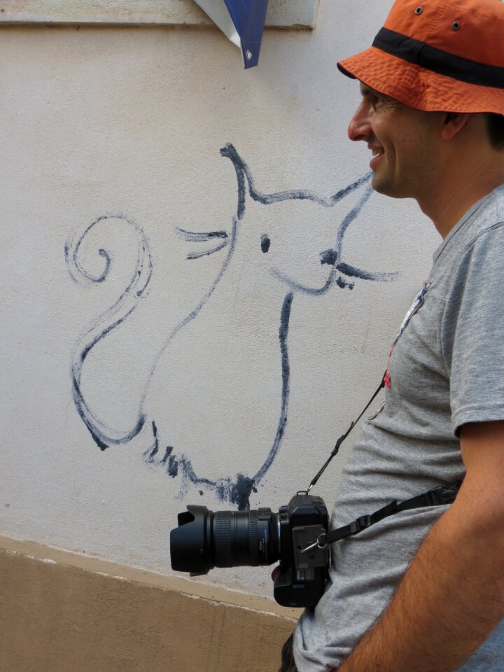Design photographing man