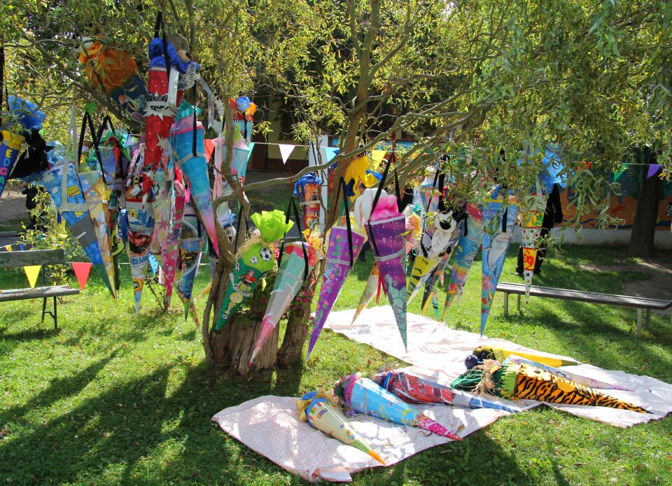 Zuckertüte tree school enrollment school launch