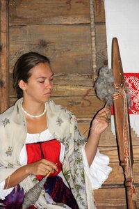 Arts and crafts fon traditional costume