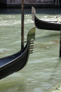 Gondola boats national emblem photo