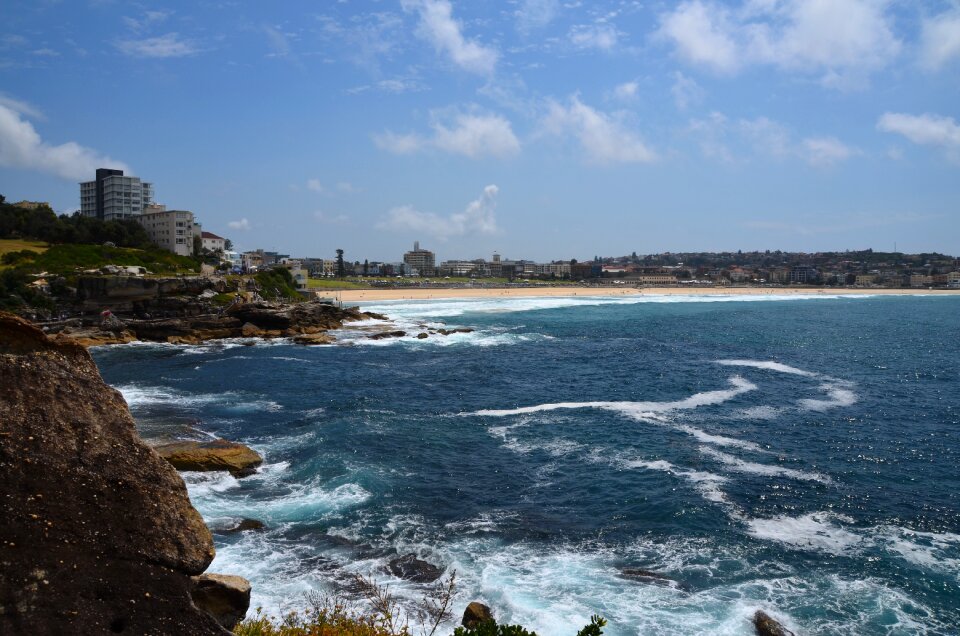 Coast sea rock photo