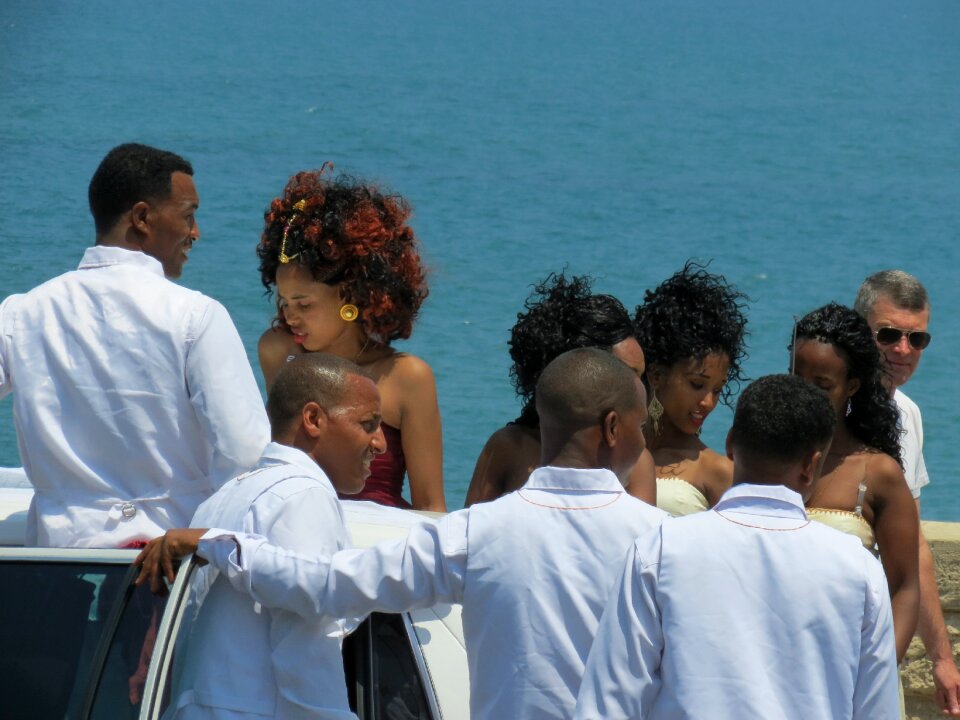 White people wedding