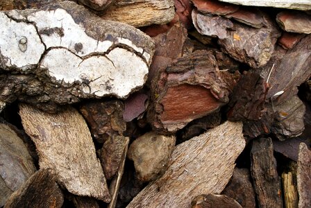 Natural garden shavings