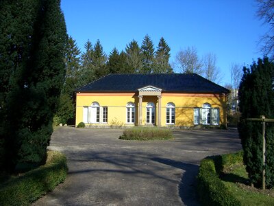 Park building closed glücksburg