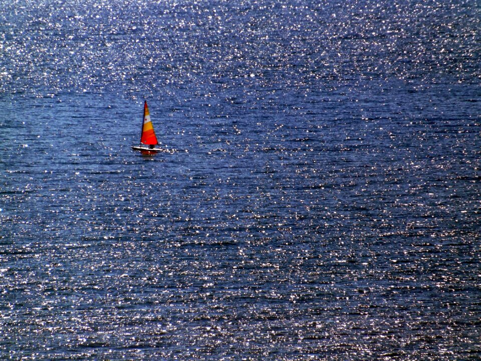 Sea blue nature