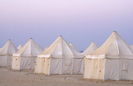 Sand white sunset