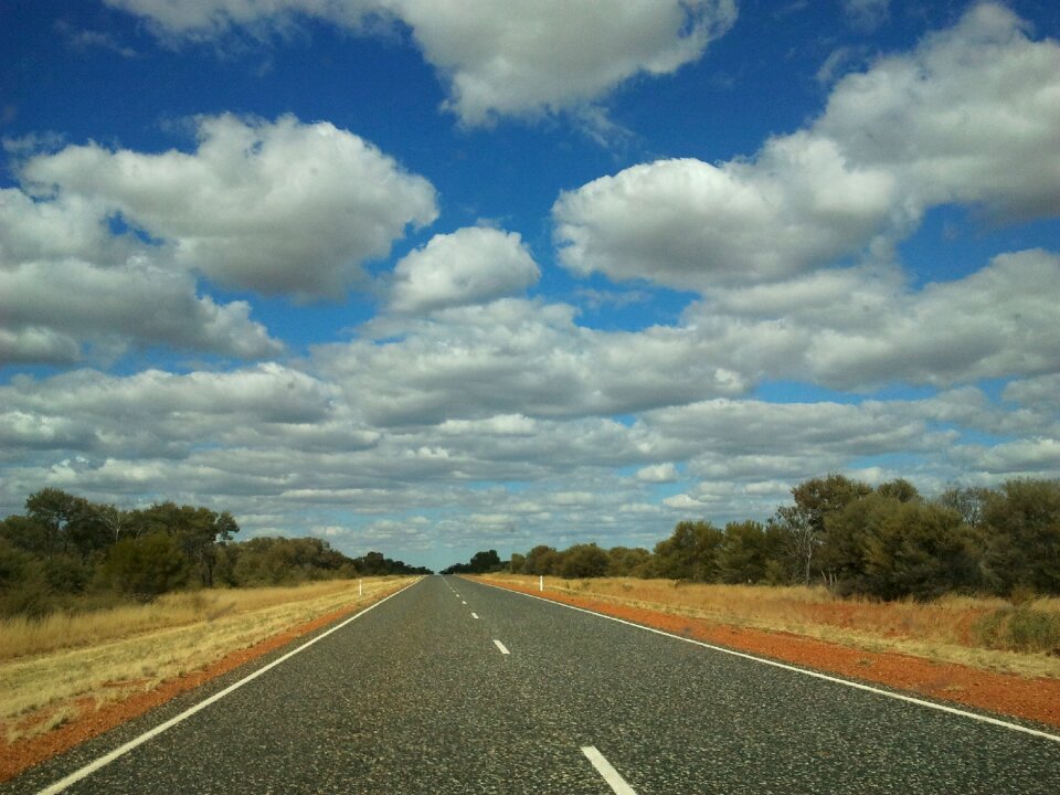 Freedom clouds highway