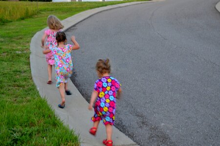 Running hill outdoor