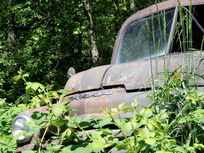 Rusted metal antique