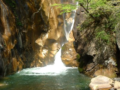 Yamanashi ken waterfall photo