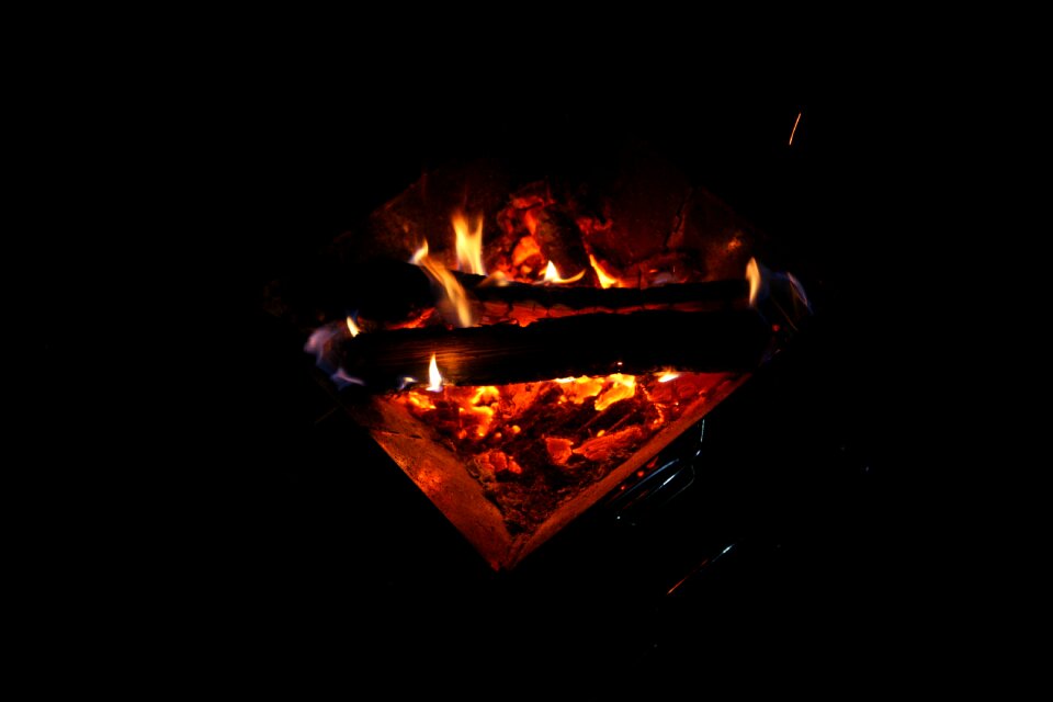 Fire bonfire camping