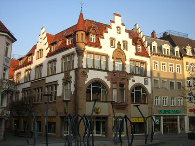 Downtown middle ages building photo