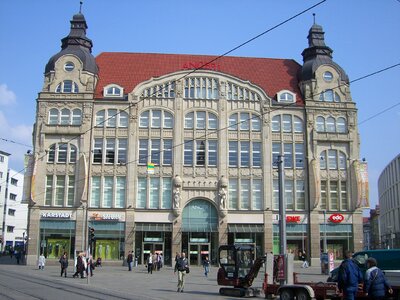 Historically facade historic center photo