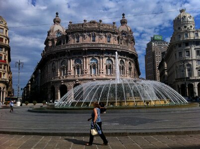 Fountain city downtown photo