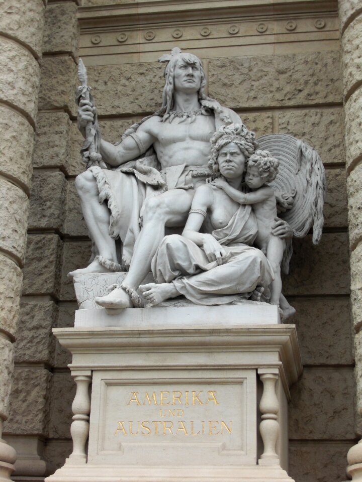 Natural history museum sculpture