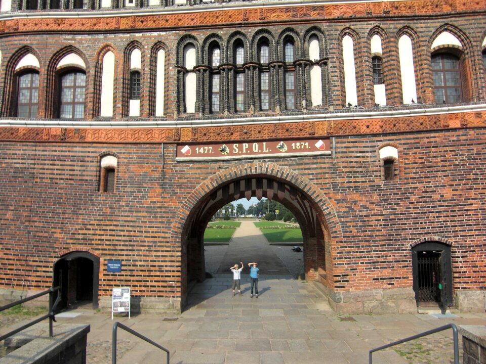 Historically city gate landmark